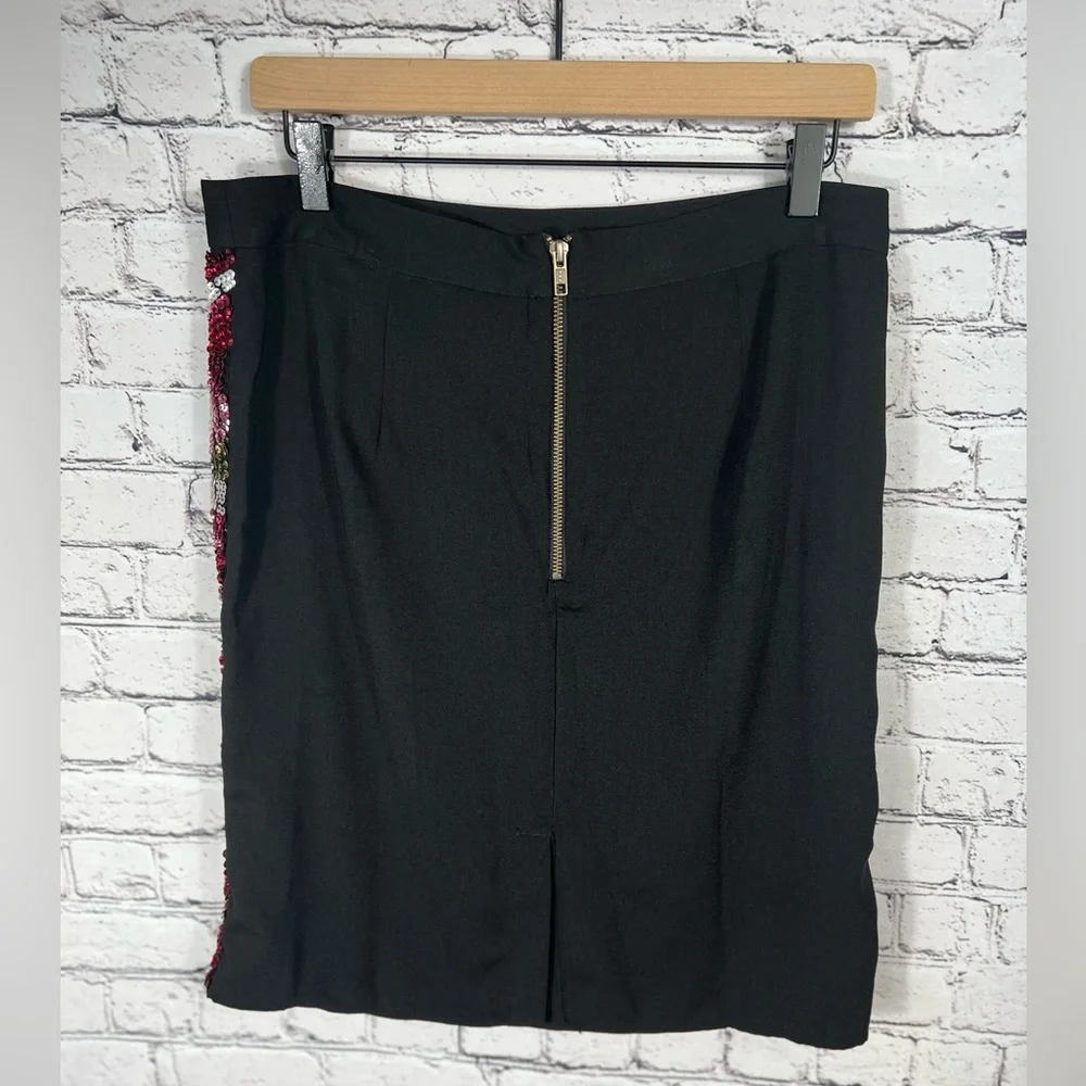 🆕🏷️ Walter Baker Portia Skirt, Sequin Bloom Size 10 - Picture 4 of 5